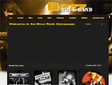 Tablet Screenshot of bozzrockband.de